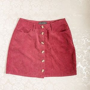 Ambiance apparel Maroon skirt